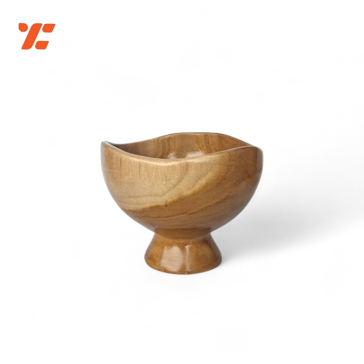 mangkuk sup kayu jati motiv liuk
